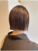 ヘイリーボブ/切りっぱなしボブ/大阪枚方美容室