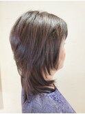 30代40代50代60代×ミディアムレイヤーウルフ×イノアカラー