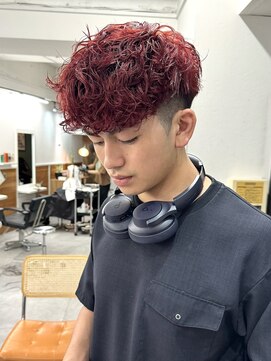 グリーン 高田馬場(green) 【Yu-Ki】スペインカール×ブリーチ×カラー