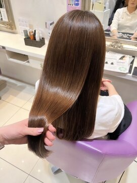 ハピネス 河原町店(Happiness) 京都美容室 髪質改善 レイヤーカット ブリーチなし 透明感カラー