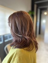 コネクト(conect)&nbsp;部分ハイライト・レイヤー・パープルベージュ