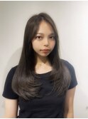 韓国風ロングレイヤーカット