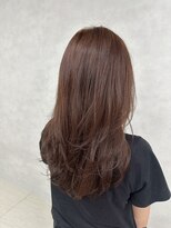 アース 越谷店(HAIR&MAKE EARTH) レイヤーカット×愛され大人ブラウン/越谷