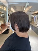 【安斉茜】ショートボブ/トリートメント
