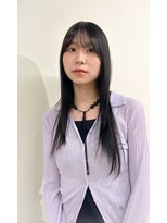 プレイ(PLAY)&nbsp;ナチュラルストレート×透けバング