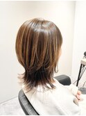 ウルフカット/レイヤーカット/ハイライト