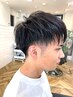 メンズカット＋眉カット