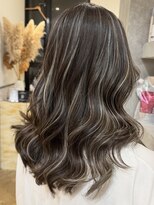 ディモアンド 表参道(Dimo&) xハイライト/イメチェン/ホワイトブロンド/外ハネボブ/美髪/