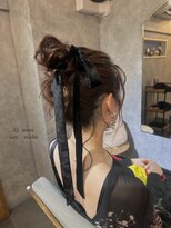 サーディースリーエーカーズヘアスタジオ(33Acers Hair Studio)&nbsp;ルーズお団子