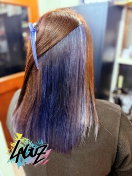 ミッドナイトパープル × ブルーヴェールインナー