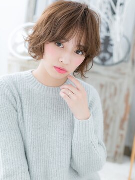 モッズヘア 越谷(mod's hair) 耳かけくせ毛ニュアンスパーマ小顔プードルボブc7越谷30代40代