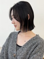 ニコ(Nico)&nbsp;【Nico】佐藤有華／レイヤーボブ／顔まわり／グレージュ／20代