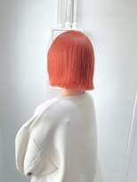 ミュー(Mu)&nbsp;オレンジ　ハイトーン　ブリーチカラー