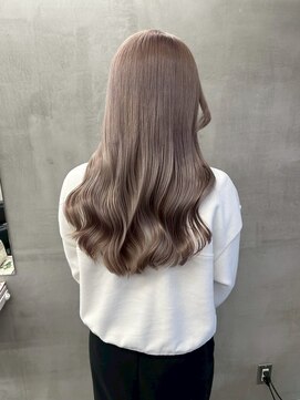 アンバー(UMBER) 京都西院/ベージュカラー ブリーチ 髪質改善 ダブルカラー