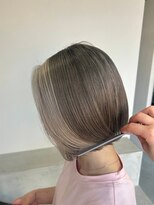 ビーリアン(B-LIEN)&nbsp;#真菅美容室 #BLIEN[ホワイトベージュフェイスフレーミング]