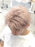 ミルクティーベージュショート