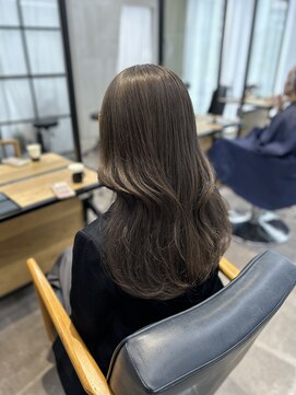 コビーバイジーナ 梅田茶屋町(Coby by Zina) ケアブリーチ/オリーブグレー【hina】