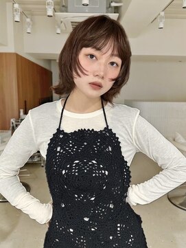 フォト 新宿三丁目(foto) 小顔黒髪オリーブグレーココアベージュボブ髪質改善ブリーチ新宿