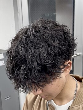 オーバル ジングウマエ(OVARL jingumae) 波巻きスパイラルパーマ波ウェーブパーママッシュ