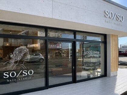ソウソウヘアースタジオ(so/so hair studio)の写真