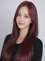 ガーディナ(Gardina)&nbsp;カシスピンク 髪質改善 顔周りカット 20代 レイヤーカット