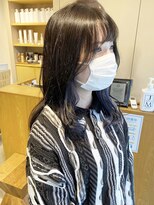 トリート 新浦安店(TREAT)&nbsp;インナーカラー×ブルー_TREAT新浦安