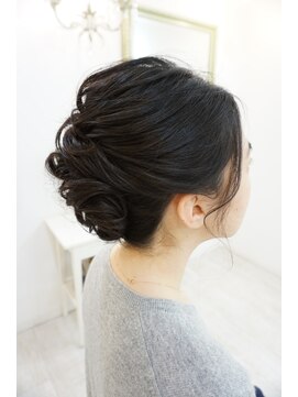 ヘアアンドメイクジップ恵比寿 (Hair＆Make ZIP) シンプル大人アップ　ヘアセット