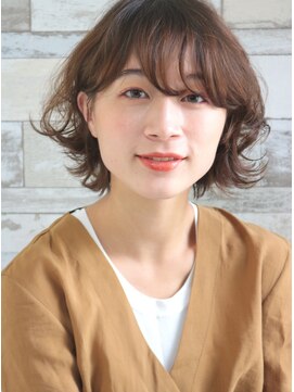 キース ヘアアンドメイク 恵比寿(kith. hair&make) 【kith.恵比寿】マロンベージュウルフショート