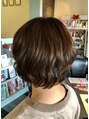 ビューティーサロンオオサキ&nbsp;ピンクブラウン×ゆるふわパーマ。