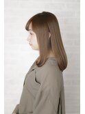 外ハネボブ/セクションカラー/ペールベージュ/秋葉原