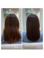 アンド ラ ブランシュ(&.La Blanche)&nbsp;髪質改善大宮◎乾燥する季節も潤った艶髪で。