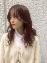 ヘアーアンドメイク エイダ(hair&make eida) 髪質改善ハイライトイルミナフェザーバングロング20代30代