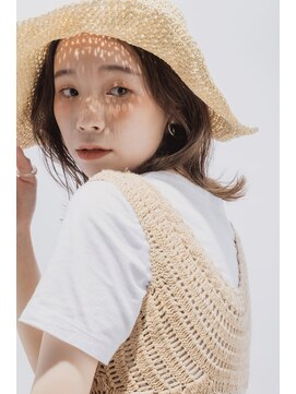 アンジュール(UNJOUR.) ゆるミディ×柔らかベージュ　30代40代50代