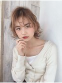 小顔エアリーミディショート【TELA HAIR木更津】