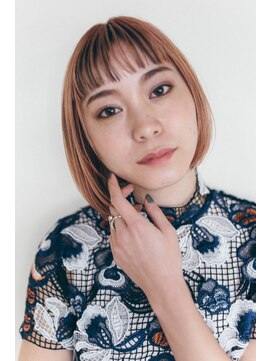 ピズムハク(PISM hak) ワイドバング/ビタミンカラー/ミニボブ/ツートーンカラー