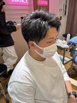 アヴァンス 天王寺店(AVANCE.) MEN'S HAIR アップバング×アイロンスタイリング