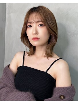 ロンドプロフィール 浦和(Lond profil) 蒲生優 【センター分けくびれミディアム】【浦和】