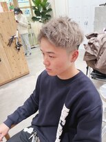 メンズアヴァンス 堺新金岡駅前店(MEN'S AVANCE) メンズダブルカラー/ショートカット/ミルクティーベージュ