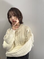 ロンド ストラーダ 心斎橋(Lond strada)&nbsp;シルキーベージュ×グレージュカラー【髪質改善/縮毛矯正】