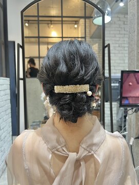 フェリア 渋谷(Feria) 【Feria】 シニヨンアレンジ 福田沙也加