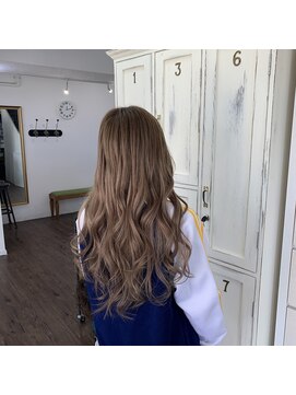 クラナ(clana) ハイトーンエクステブリーチインナーミルクティーベージュ