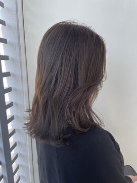 ジーナエス 札幌(Zina S) 髪質改善*ミルクティーグレージュ*美髪【Zina S 札幌】