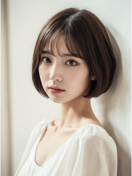 エルバイアールエルジー(L by RLG) ふんわりミニボブ