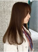 透明感溢れるブラウンベージュ【表参道/青山】