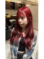 エルトレス(el tres)&nbsp;赤髪ロング