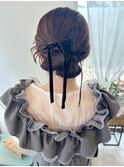 お呼ばれヘアセット