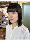 黒髪外ハネボブ♪