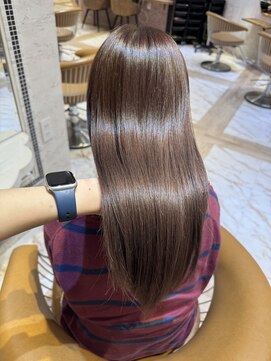 ロンドローズ 名古屋(Lond damaskRose) 顔周り ダブルカラー 名駅 ブリーチ 髪質改善 ボブ 韓国 881