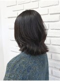 ミディアムヘア レイヤーボブ レイヤーカット くびれボブ/池袋