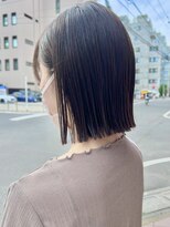 オーガニック アトリエ 大宮(organic+atelier)&nbsp;20代30代40代前下がりストレート小顔補正立体カット